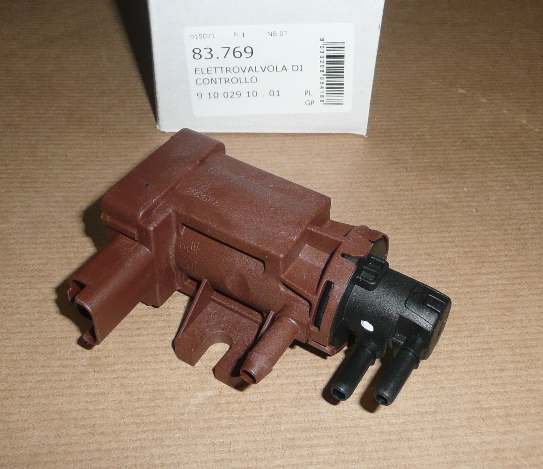 SID 83.769 ELEKTROZAWÓR TURBO C C5,P 308 1.6HDI